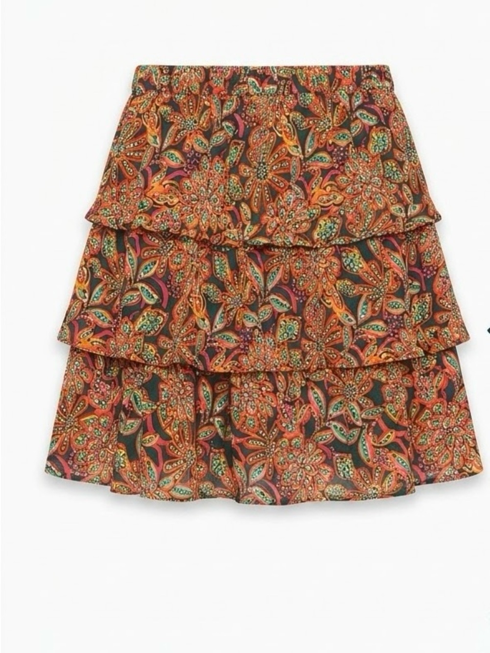 J. Crew Floral Paisley Skirt-NWT size XL